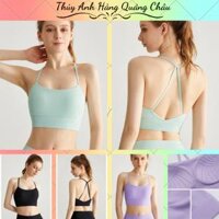 Áo Lót Thể Thao Nữ Không Gọng Có Mút Ngực Phù Hợp Tập GYM (WX239)