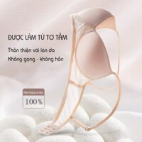 Áo Lót Tơ Tằm Không Gọng Đệm Mỏng B014