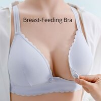 Áo lót vải cotton Mỏng Nâng Ngực Cài Khóa Trước Chống Chảy Xệ Cho Mẹ Bầu Sau Sinh