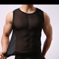 Áo lưới ba lỗ nam