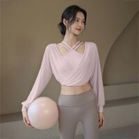 ÁO LƯỚI DÀI TAY KHOÁC NGOÀI SANG XỊN AVENKI THỂ THAO GYM YOGA