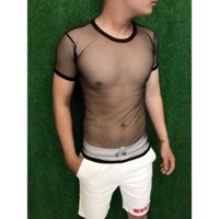 Áo lưới nam tay ngắn