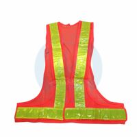 áo lưới phản quang kiểu chữ V 2 sọc vai