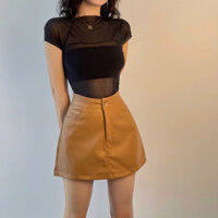 Áo lưới xuyên thấu kèm áo ống gợi cảm