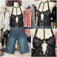 Áo lưới xuyên thấu size M
