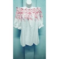 Áo mặc được 2 kiểu, trễ vai và bình thường, chất liệu vả mềm mịn, dễ mặc, freesize che khuyết điểm phần bụng cho chị em