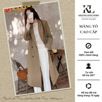Áo Măng Tô Cao Cấp Loại 1, Thời Trang Sang Trọng Cho Mùa Đông - Khánh Linh Store