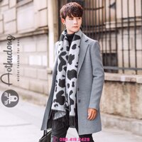 Áo măng tô dạ nam ghi 2021 (ATD-350)