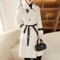 Áo măng tô Lông thỏ cao cấp.