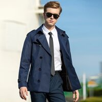 Áo măng tô nam trẻ trung dáng ngắn NMT59