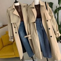 áo măng tô nữ dáng dài