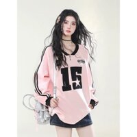 Áo Mẫu Mỏng Áo Hoodie In Họa Tiết Mặc Ngoài Tôn Dáng Học Sinh Áo Che Da Thịt Dễ Thương Lót Nhung Dễ Phối Rộng Rãi