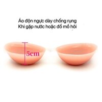 Áo miếng dán độn ngực silicon da người độn 6cm tặng dây áo trong  siêu nâng loại 1