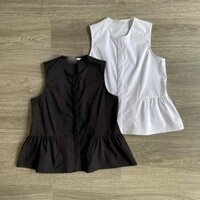 Áo Mixxo Baby Doll Nút Ẩn