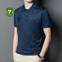 Áo Mông Tơ Ghi Nam Cộc Tay - Montagut Họa Tiết 7 Màu Có Túi Ngực