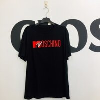 Áo moschino chữ đỏ