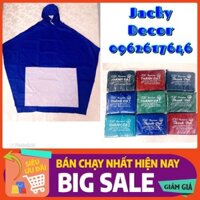 Áo mưa 1 đầu, 2 đầu vải dù THÀNH ĐẠT SIÊU BỀN, CHỐNG THẤM, CHỐNG RÁCH