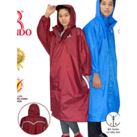 Áo Mưa 1 Người Bít Sườn Bisur Dây Kéo, GIÁ SỈ, Chính Hãng RANDO, Vải Dù Cao Cấp Không Thấm Nước, Có Phản Quang An Toàn