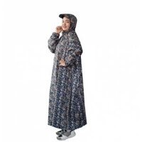 Áo Mưa 1 Người RANDO Cao Cấp Bít Trùm Đầu Vải Dù Không Thấm Nước Có Phản Quang Thời Trang Chính Hãng SỈ BISU - 1 Cái COLOSUR,Xanh ngọc-2XL