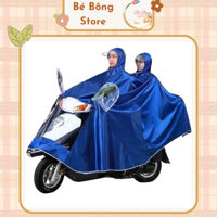 Áo Mưa 1 người và 2 người đi xe máy loại che phủ toàn thân, chất liệu tốt