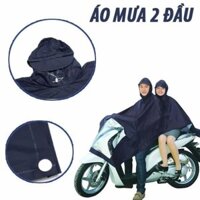 Áo Mưa 2 Đầu Cao Cấp - Loại tốt dai-  Giao Màu Ngẫu Nhiên-AO2Đ