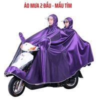 Áo mưa 2 đầu cỡ lớn, áo mưa cánh dơi, áo mưa xe máy dáng trùm toàn thân chống mưa bão
