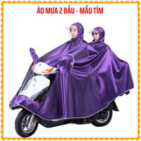 Áo Mưa 2 Đầu Cỡ Lớn, Áo Mưa Cánh Dơi, Áo Mưa Xe máy Dáng Trùm Toàn Thân Chống Ướt Mưa Bão- Lan Tũn