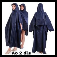 Áo mưa 2 đầu vải dù