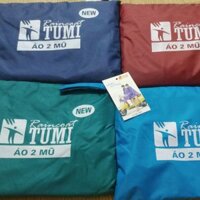 Áo mưa 2 mũ new tumi