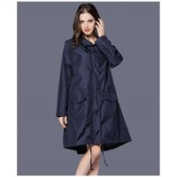 Áo mưa áo mưa cao cấp dài nam và nữ dành cho người lớn váy thời trang áo mưa bộ trùm toàn thân