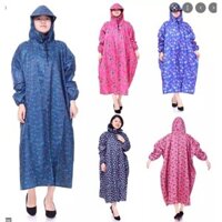 Áo Mưa Bít Bông, Áo Mưa Sọc Kẻ Caro Người Lớn 1m4 không Thấm Nước Vải Dù Cao Cấp- Dày Dặn