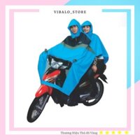 Áo Mưa bộ 2 đầu cánh dơi trong suốt siêu bền Thủ Đô Vàng 841