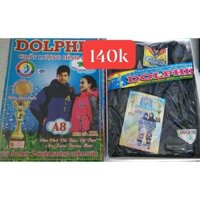 Áo mưa bộ Dolphin A8 2 khóa dầy hàng đẹp