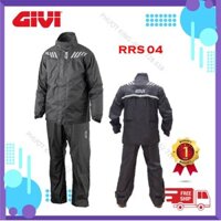 Áo Mưa Bộ Givi  RRS04 -  RIDER TECH Rain Suit Black 04 AX-N (ảnh thật)