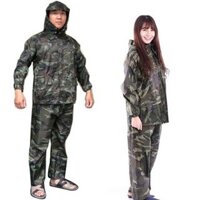 Áo mưa bộ rằn ri