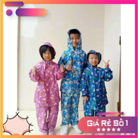 Áo mưa bộ trẻ em