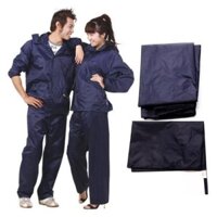 Áo Mưa Bộ Vải Dù Siêu Bền Size XL