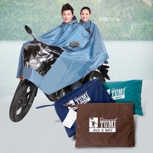 Áo mưa cánh dơi 2 đầu Tumi