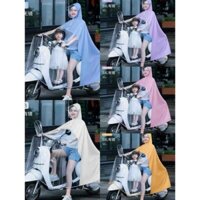 Áo mưa cánh dơi loại to cho mẹ và bé chất liệu PVC siêu dai, siêu bền