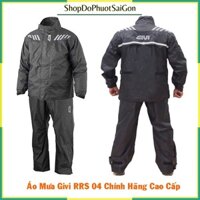 Áo Mưa Cao Cấp GiVi RRS04 Chính Hãng Chí Phản Quang Sau Lưng