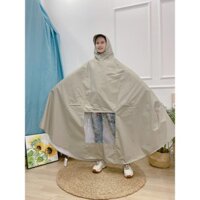 Áo mưa cao cấp siêu bền. đẹp - loại quây 1 đầu chống thấm nước rất tốt