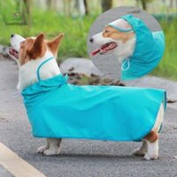 Áo mưa cho chó GOOTARDES Thời trang M-9XL Áo khoác cho chó con Áo mưa thú cưng chống thấm nước