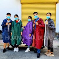 Áo Mưa Da Cá Dây Kéo Khóa AM02