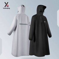Áo mưa Dày Dặn Che Phủ Toàn Thân kèm kính chắn mưa Cho Người Lớn đi xe máy điện xe đạp