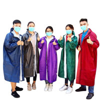 Áo mưa dây kéo chất da cá đủ màu đủ size