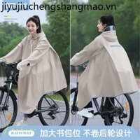 Áo Mưa Đẹp Xe Đạp Chuyên Dụng Đơn Dài Toàn Thân Chống Mưa Đi Xe Đạp Phong Cách Mới Học Sinh Trung Học Nam Nữ Phong Cách