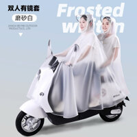 Áo mưa đi xe máy che phủ toàn thân có 1 đầu và 2 đầu giá rẻ