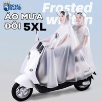 Áo Mưa Đôi Đi Xe Máy Che Phủ Toàn Thân Có Kính Chắn Nước Tiện Dụng - Áo Mưa Đơn Đôi Vải Dù Siêu Nhẹ Chống Thấm Nước