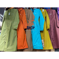 Áo mưa măng tô 2 lớp thời trang cao cấp chống mưa phùn chống gió lạnh