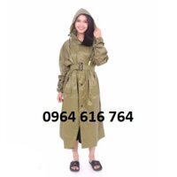 Áo mưa măng tô sỹ quan quân đội